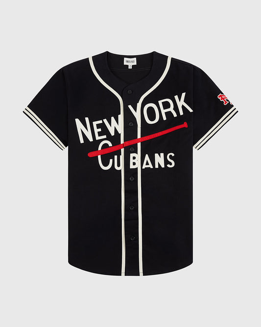 New York Cubans Cotton Twill Baseball Jersey product image 1, provided for visual reference and product detail review