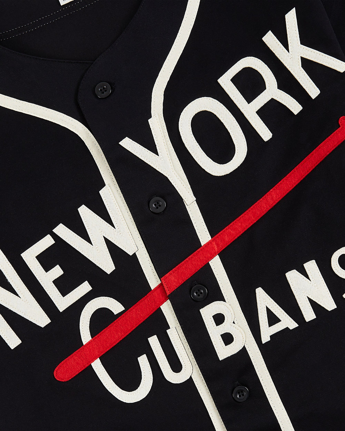 New York Cubans Cotton Twill Baseball Jersey product image 5, provided for visual reference and product detail review