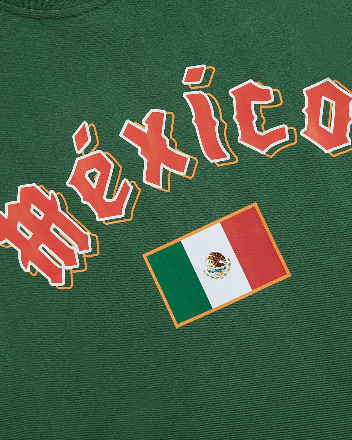 Mexico National Team Short Sleeve Graphic T-Shirt product image 3, provided for visual reference and product detail review