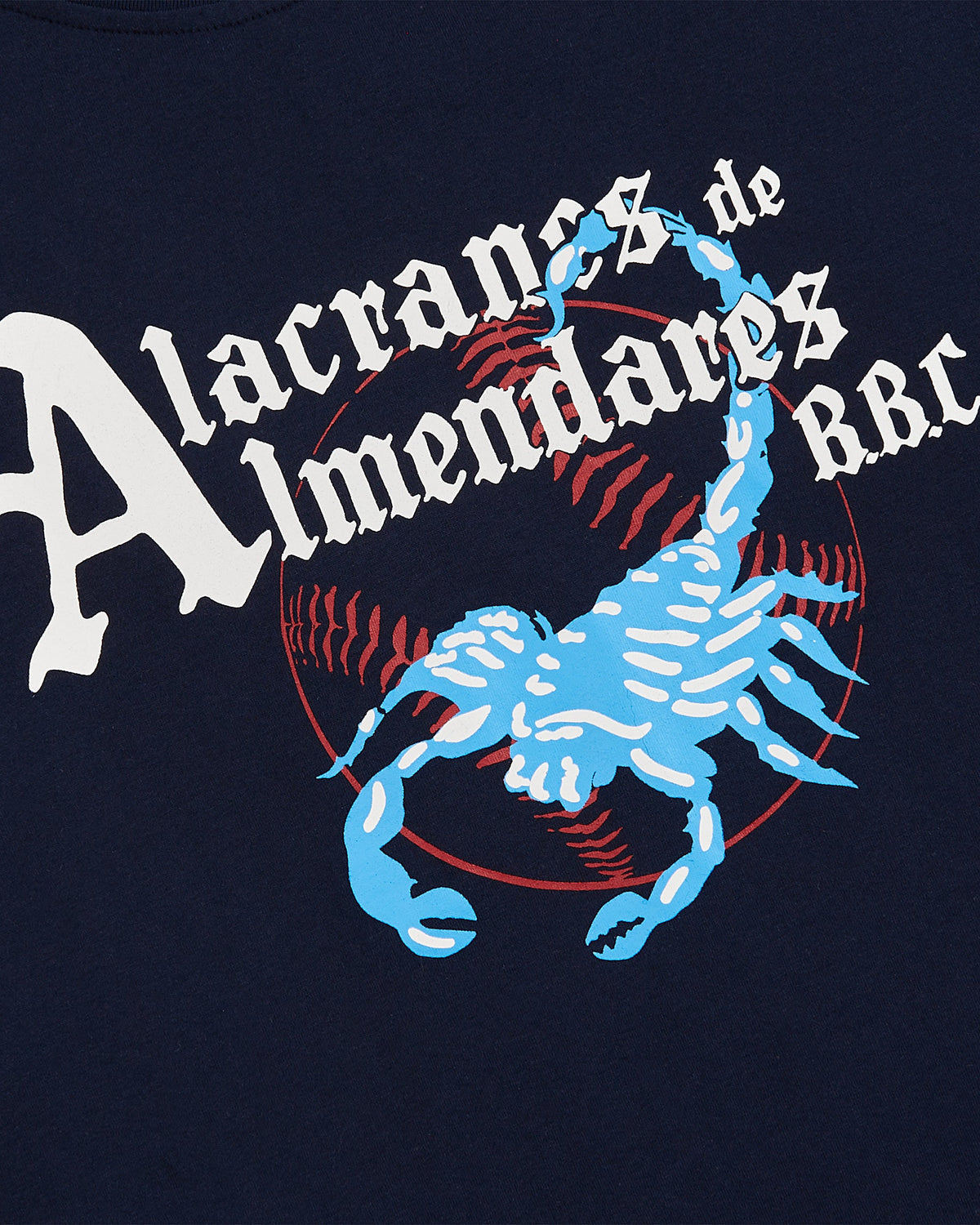 Almendares Alacranes Short Sleeve Graphic T-Shirt - Cuban League product image 2, provided for visual reference and product