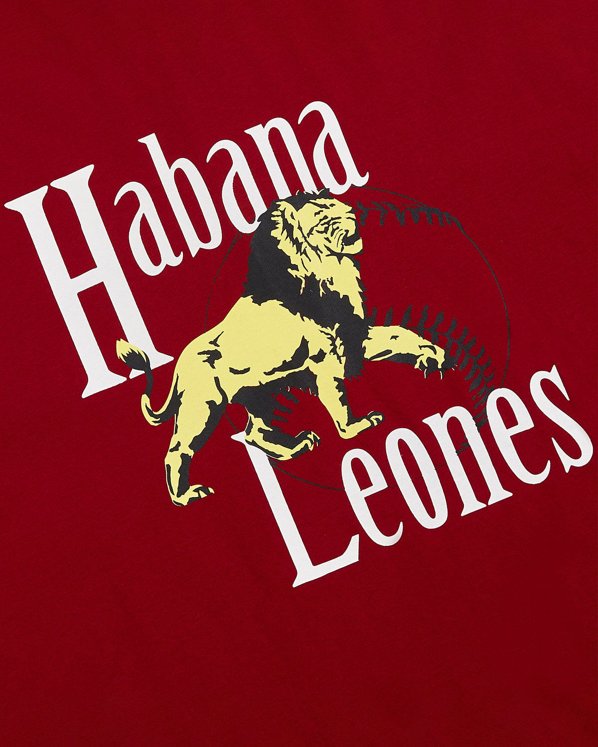 Habana Leones Short Sleeve Graphic T-Shirt - Cuban League product image 2, provided for visual reference and product detail