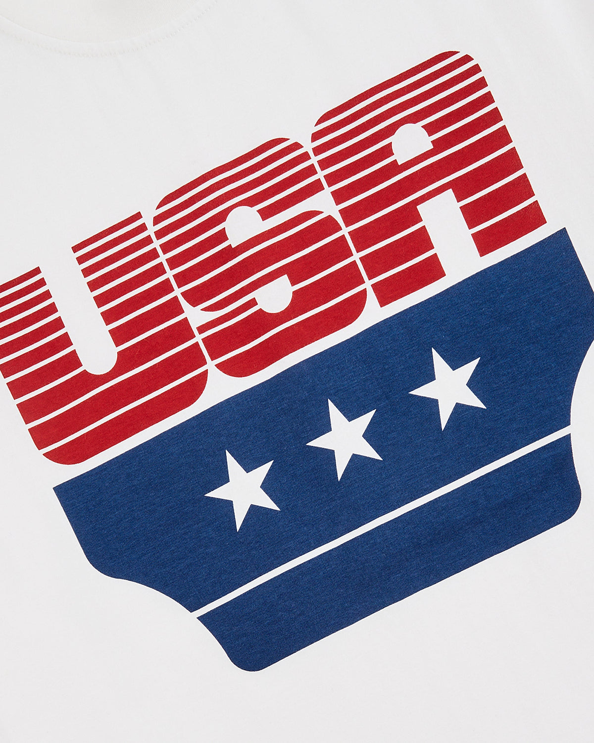 USA Short Sleeve Graphic T-Shirt product image 2, provided for visual reference and product detail review