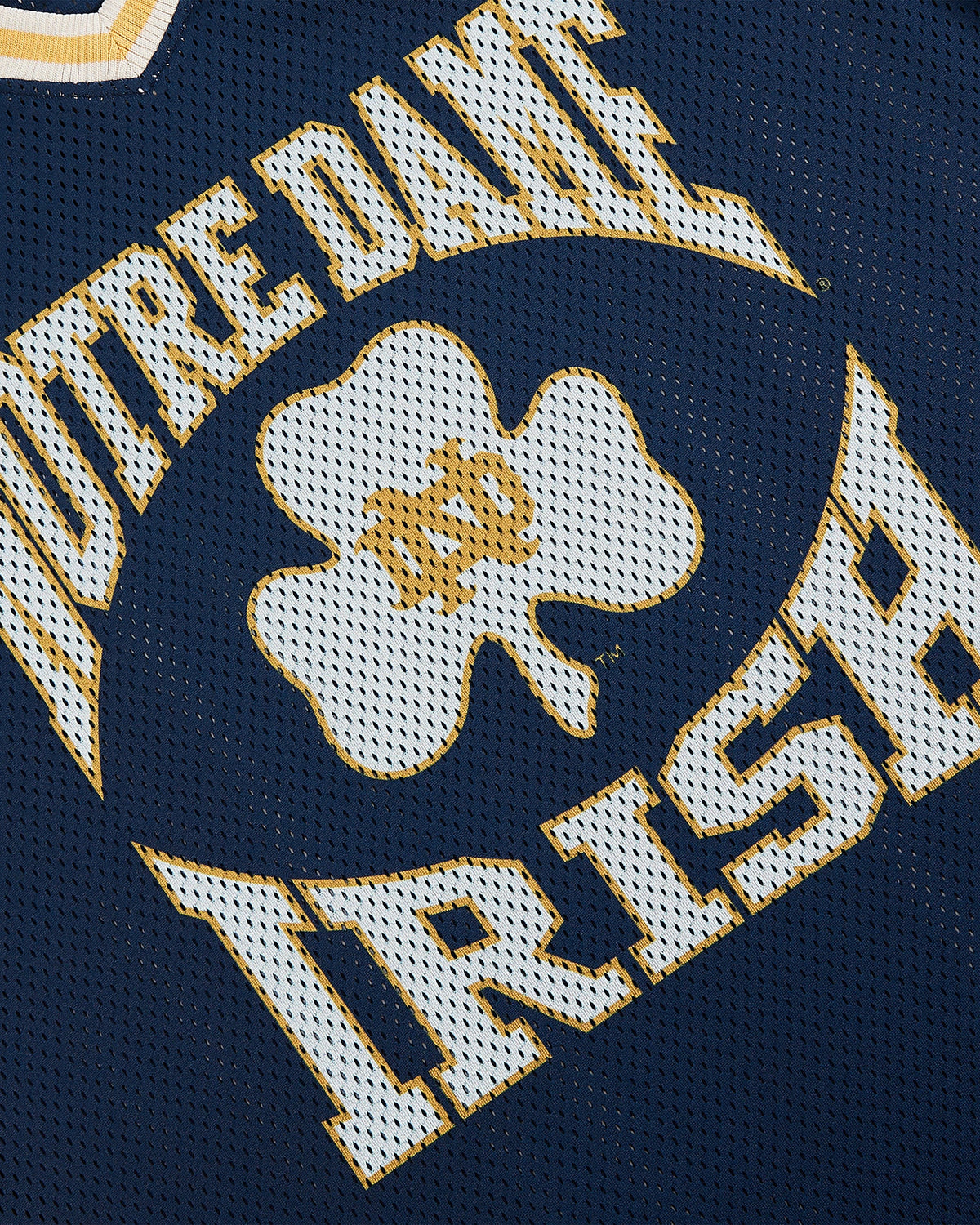 University of Notre Dame V-Neck Mesh Jersey product image 3, provided for visual reference and product detail review