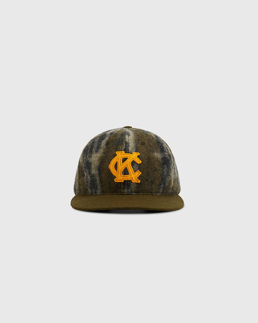 Mossy Oak x Ebbets Field 1945 Kansas City Monarchs Ballcap product image 1, provided for visual reference and product detail