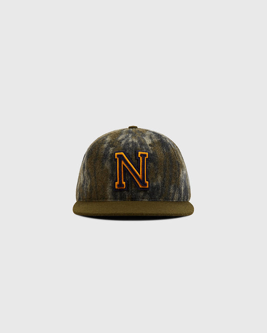 Mossy Oak x Ebbets Field 1947 Navy Ballcap product image 1, provided for visual reference and product detail review