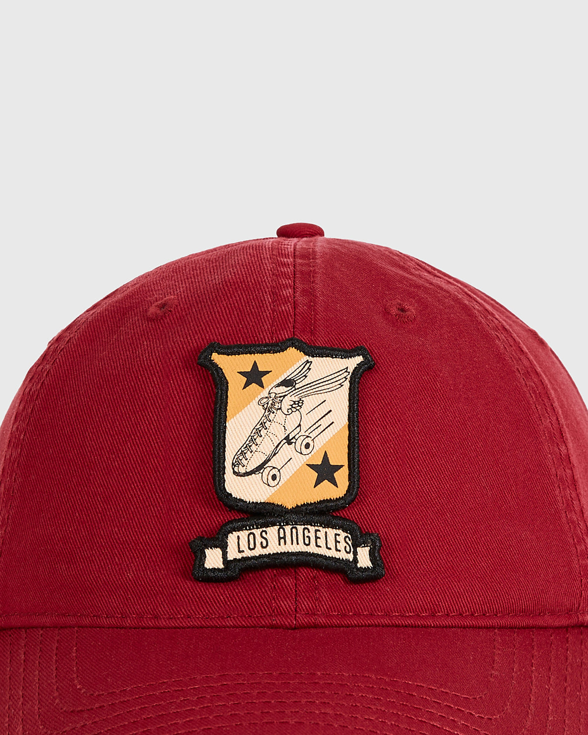 Los Angeles Lincoln Park Roller Skating Rink Washed Cotton Ballcap product image 5, provided for visual reference and