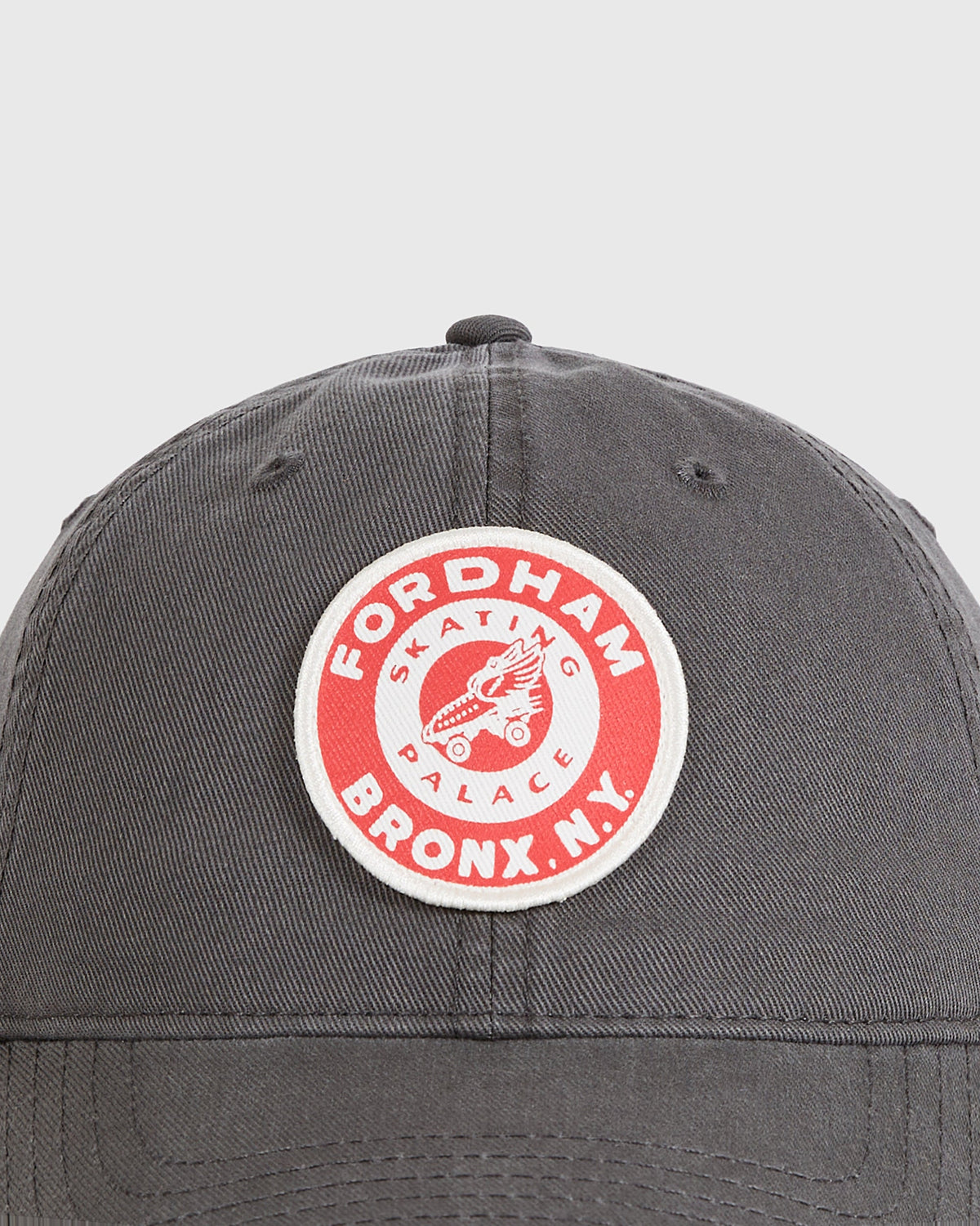 Fordham Bronx Roller Rink Washed Cotton Ballcap product image 5, provided for visual reference and product detail review