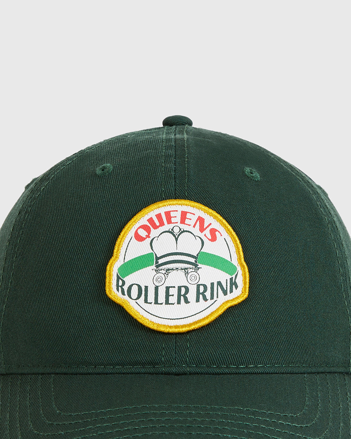 Queens Roller Rink Washed Cotton Ballcap product image 5, provided for visual reference and product detail review