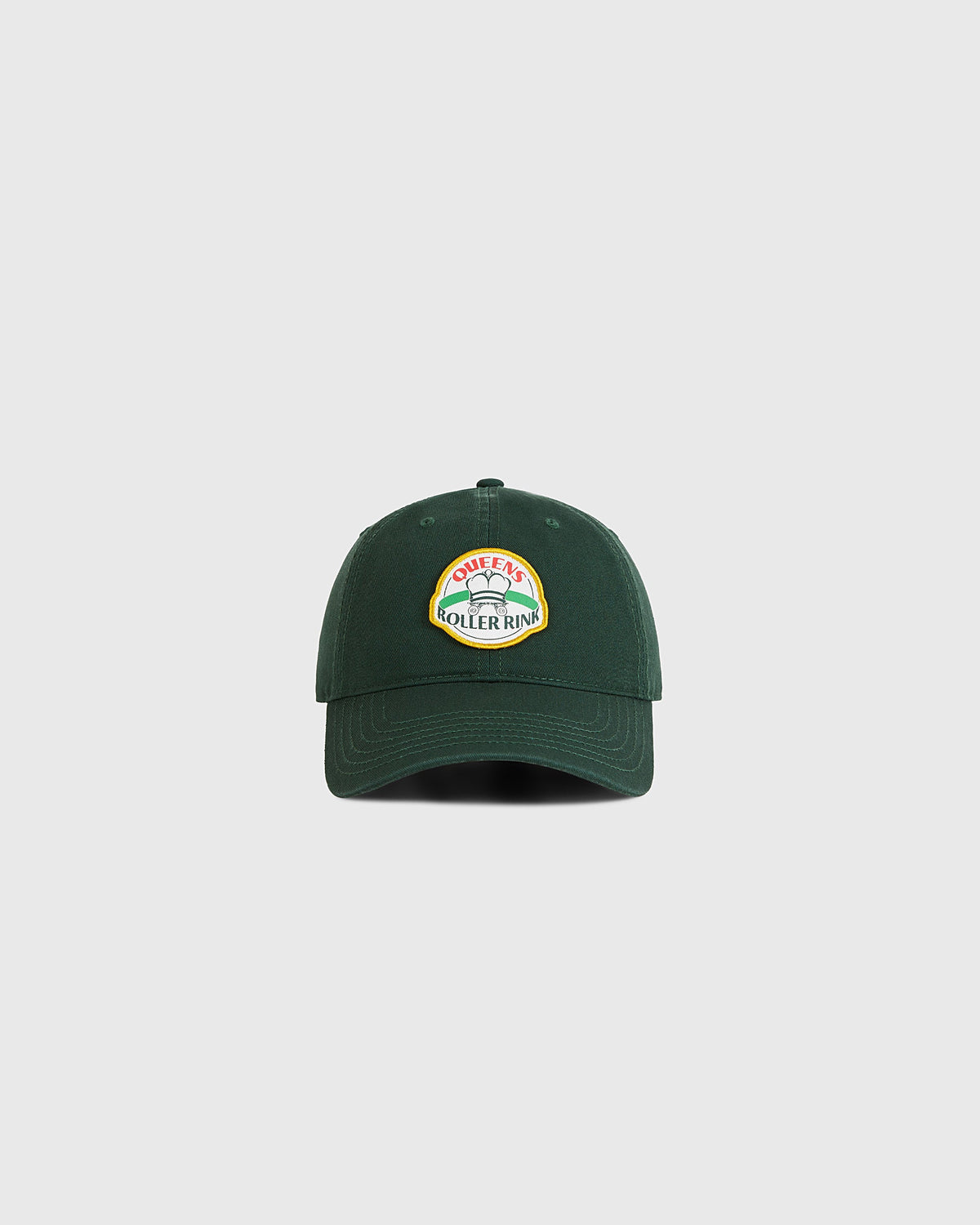 Queens Roller Rink Washed Cotton Ballcap product image 1, provided for visual reference and product detail review