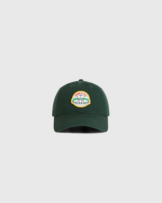 Queens Roller Rink Washed Cotton Ballcap product image 1, provided for visual reference and product detail review