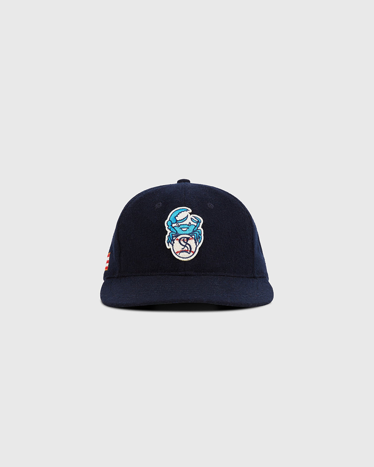 Santurce Cangrejeros Crab Wool Ballcap product image 1, provided for visual reference and product detail review