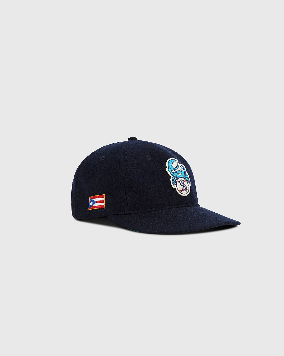 Santurce Cangrejeros Crab Wool Ballcap product image 2, provided for visual reference and product detail review