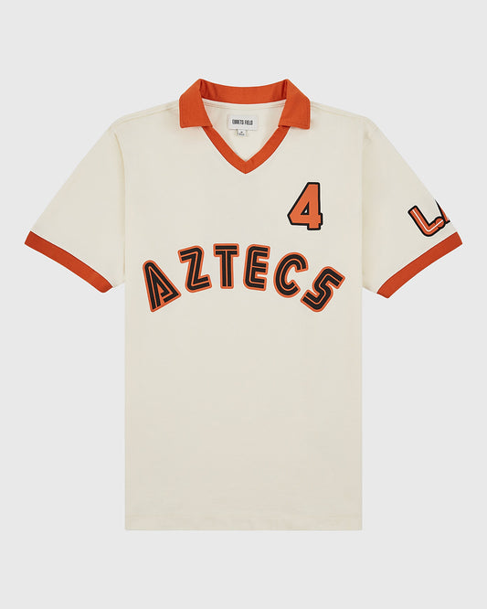 Los Angeles Aztecs Vintage Collar Soccer Jersey product image 1, provided for visual reference and product detail review