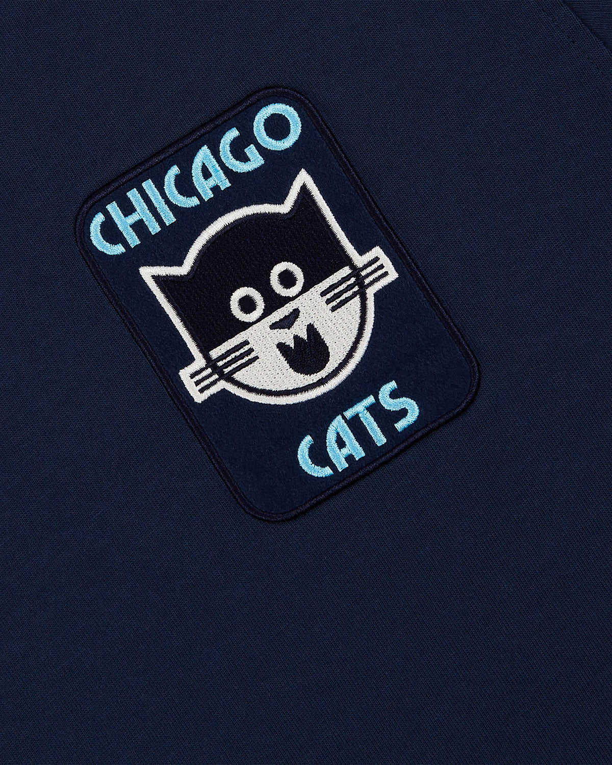 Chicago Cats Vintage Collar Soccer Jersey product image 5, provided for visual reference and product detail review