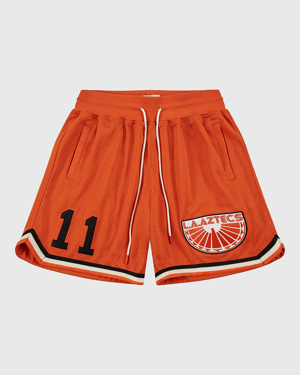 Los Angeles Aztecs Mesh Soccer Shorts product image 1, provided for visual reference and product detail review