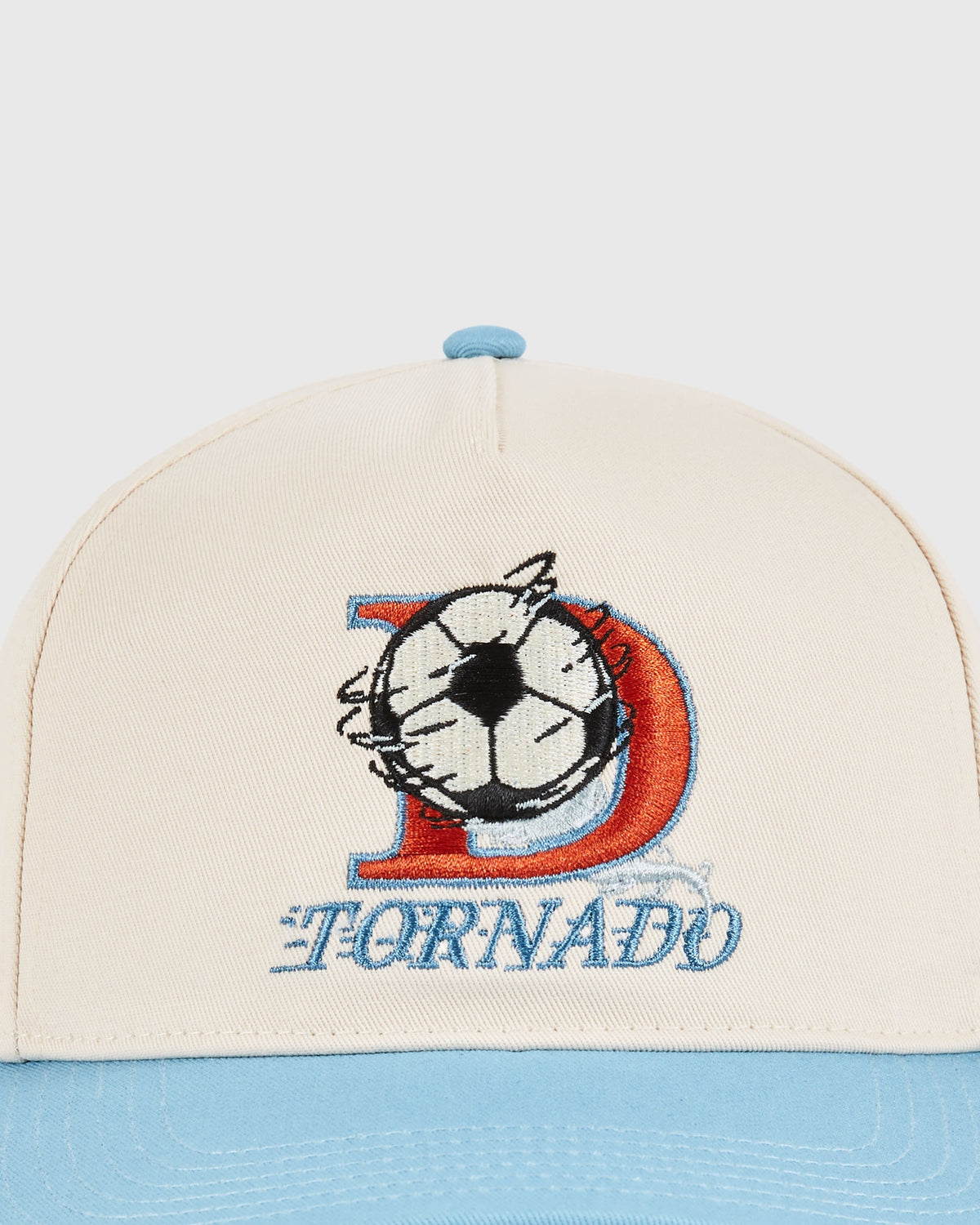Dallas Tornados A-Frame Cotton Twill Ballcap product image 6, provided for visual reference and product detail review