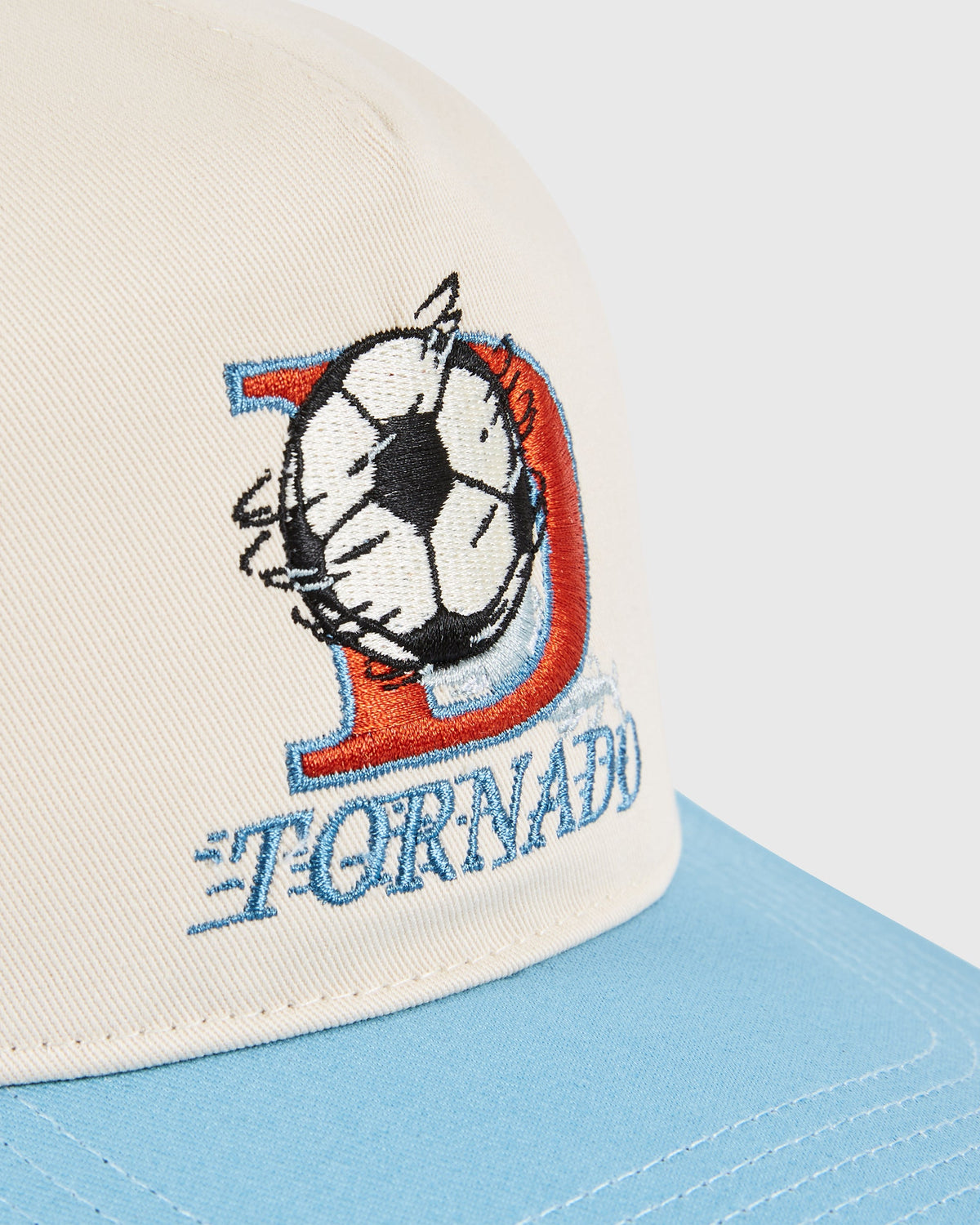 Dallas Tornados A-Frame Cotton Twill Ballcap product image 7, provided for visual reference and product detail review