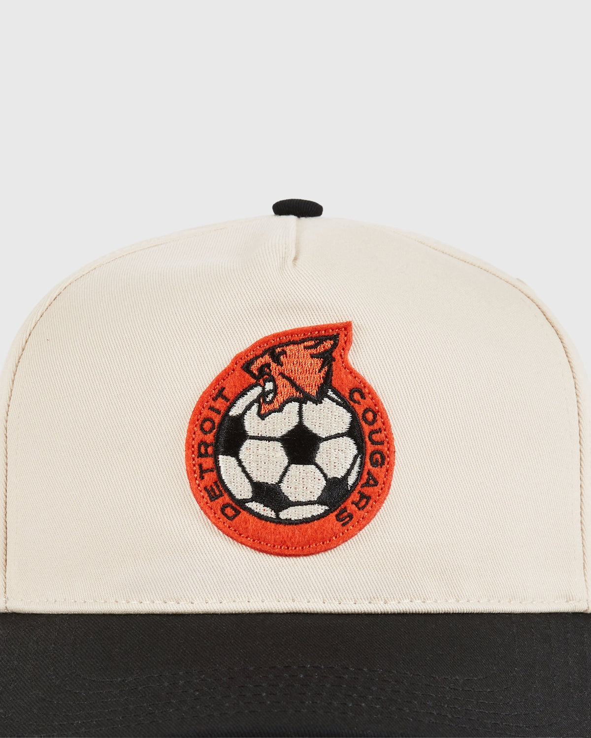 Detroit Cougars A-Frame Cotton Twill Ballcap product image 7, provided for visual reference and product detail review