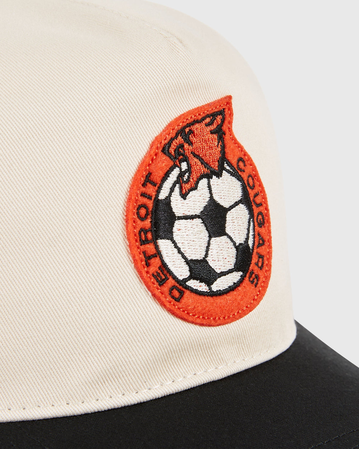 Detroit Cougars A-Frame Cotton Twill Ballcap product image 6, provided for visual reference and product detail review