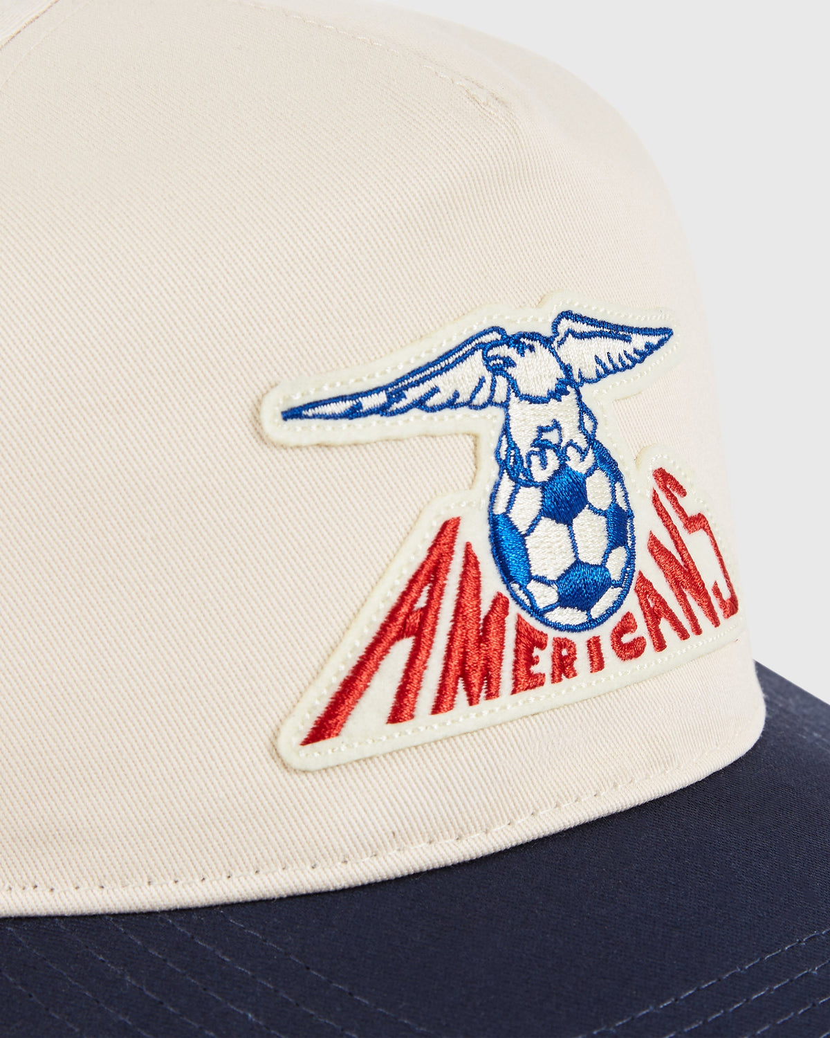 New Jersey Americans A-Frame Cotton Twill Ballcap product image 6, provided for visual reference and product detail review