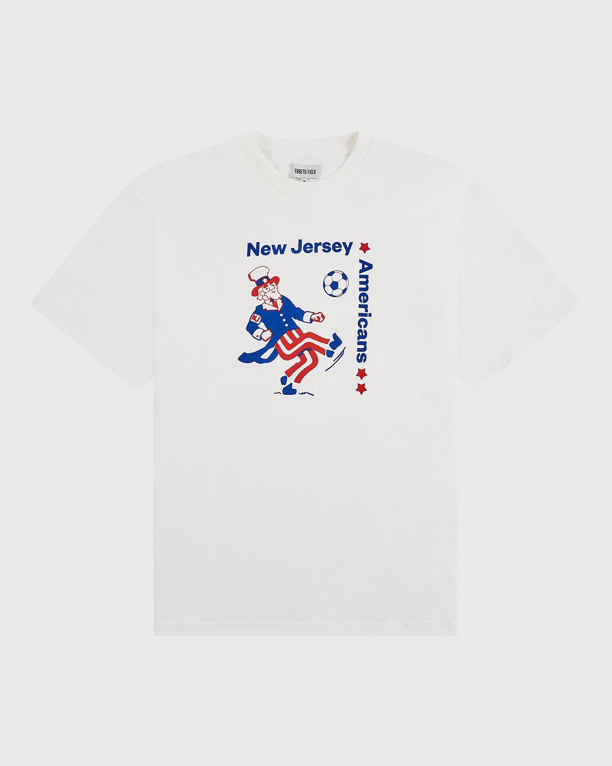 New Jersey Americans Short Sleeve Graphic T-Shirt product image 1, provided for visual reference and product detail review