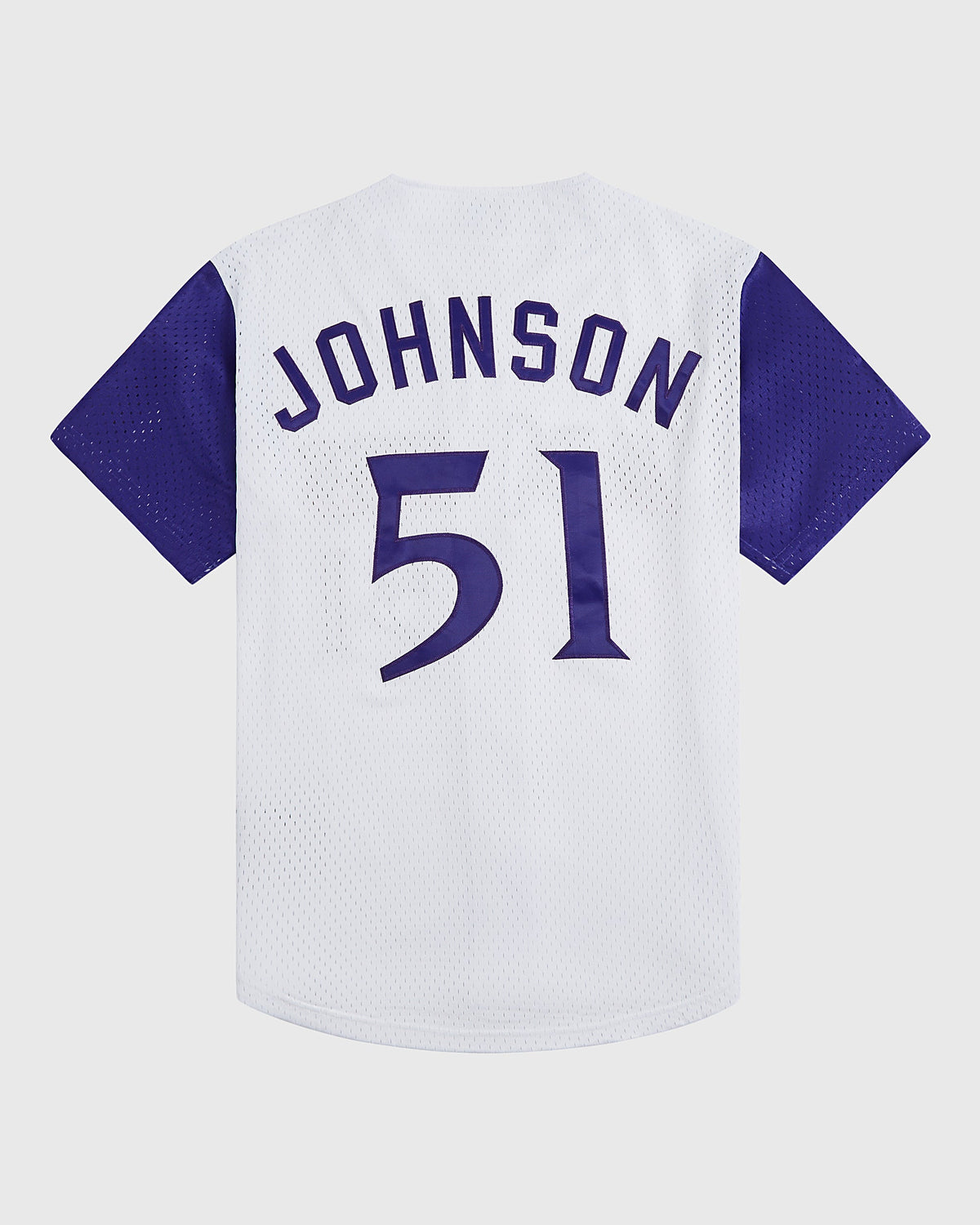 Randy Johnson El Paso Diablos Button Up Mesh Jersey product image 2, provided for visual reference and product detail review