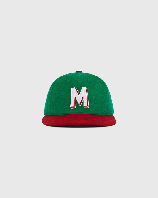 Mexico City Reds 1943 Authentic Wool Ballcap product image 1, provided for visual reference and product detail review