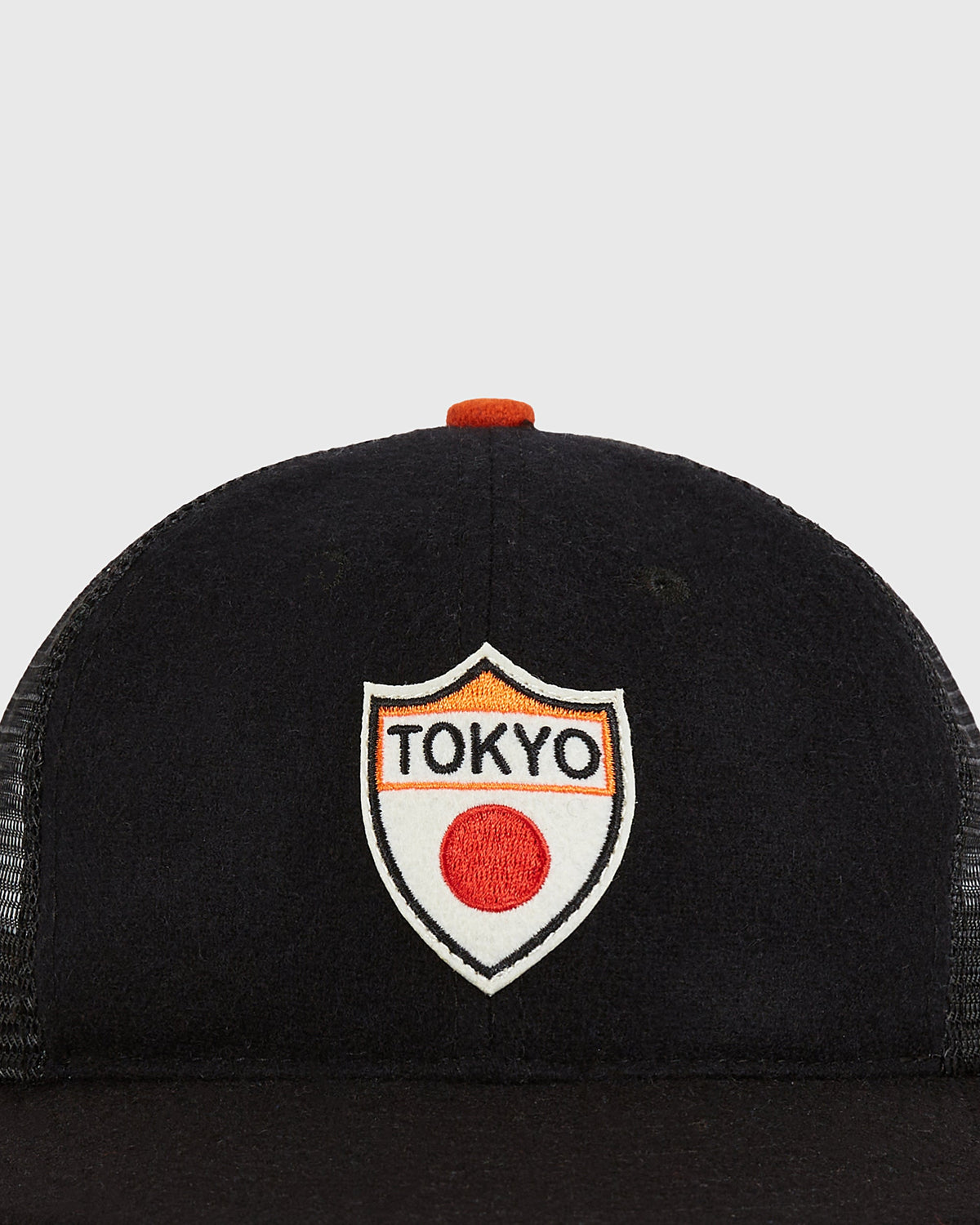 Tokyo Giants Wool Mesh Trucker Ballcap product image 3, provided for visual reference and product detail review