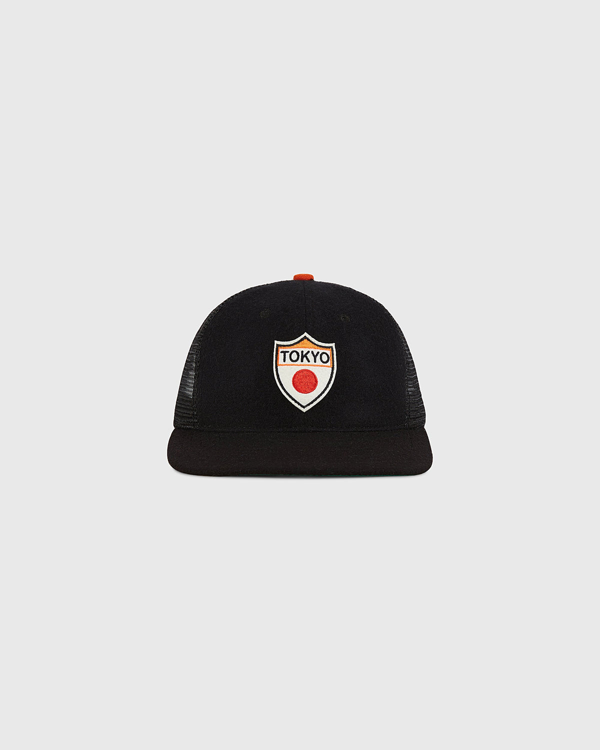 Tokyo Giants Wool Mesh Trucker Ballcap product image 1, provided for visual reference and product detail review