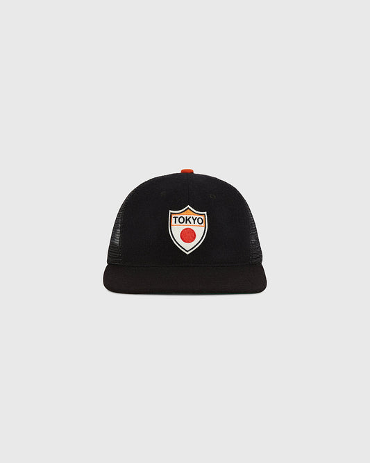 Tokyo Giants Wool Mesh Trucker Ballcap product image 1, provided for visual reference and product detail review