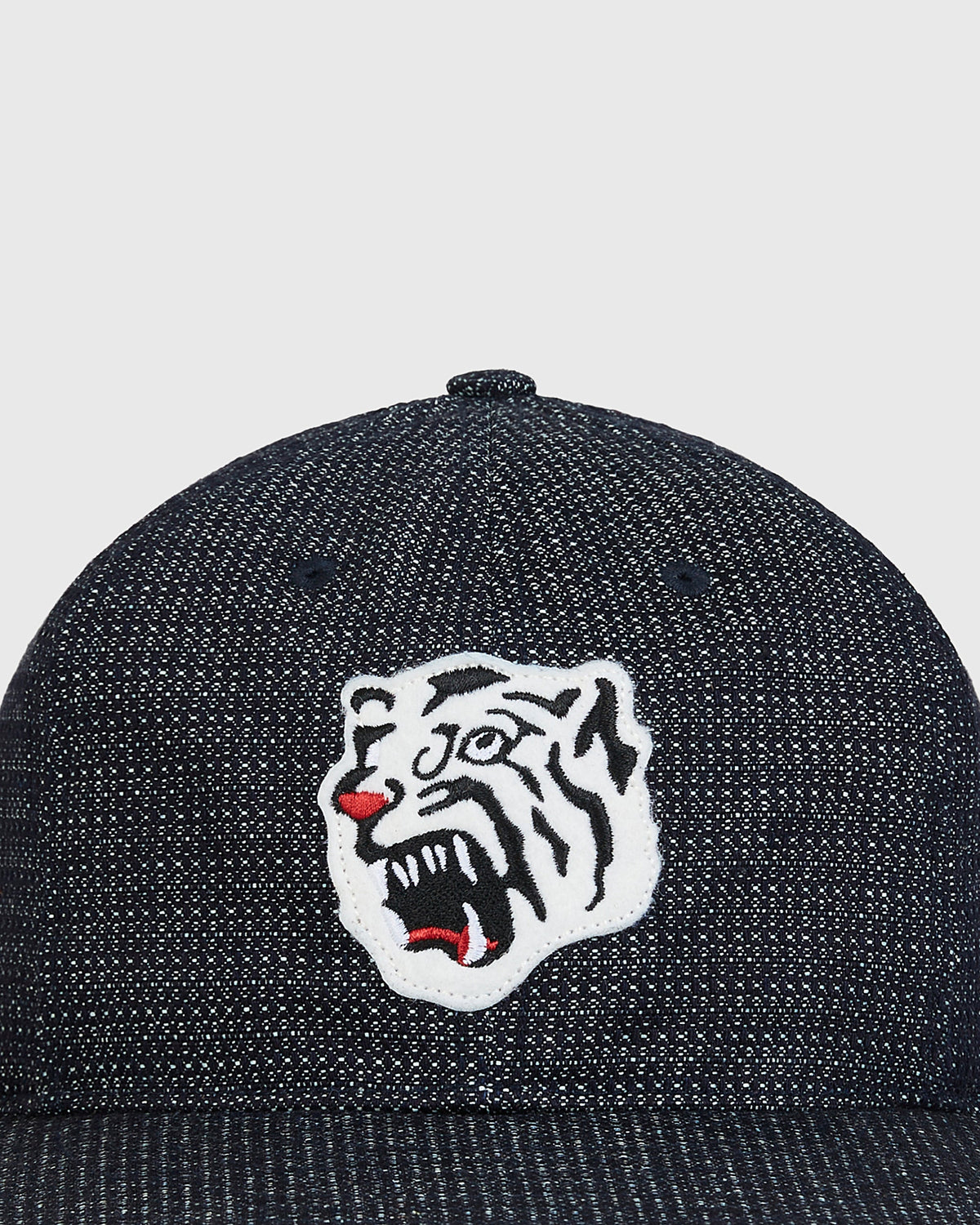 Osaka Tigers Japanese Indigo Cotton Dobby Ballcap product image 3, provided for visual reference and product detail review
