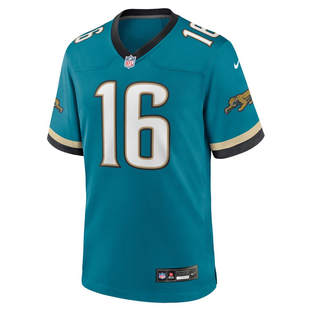 Jacksonville Jaguars Trevor Lawrence Nike Teal Prowler product image 2