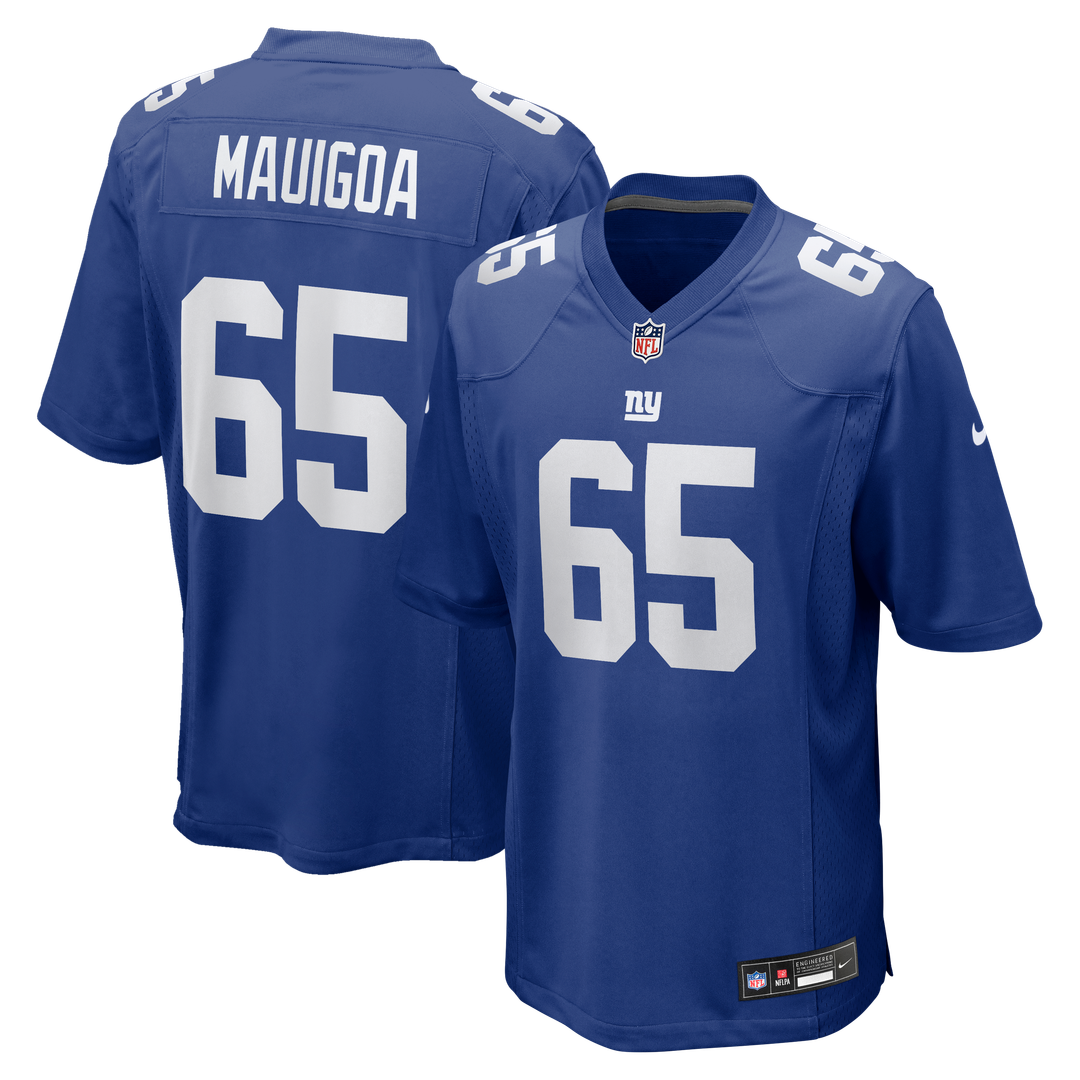 New York Giants Francis Mauigoa Nike Royal Game Jersey product image 1