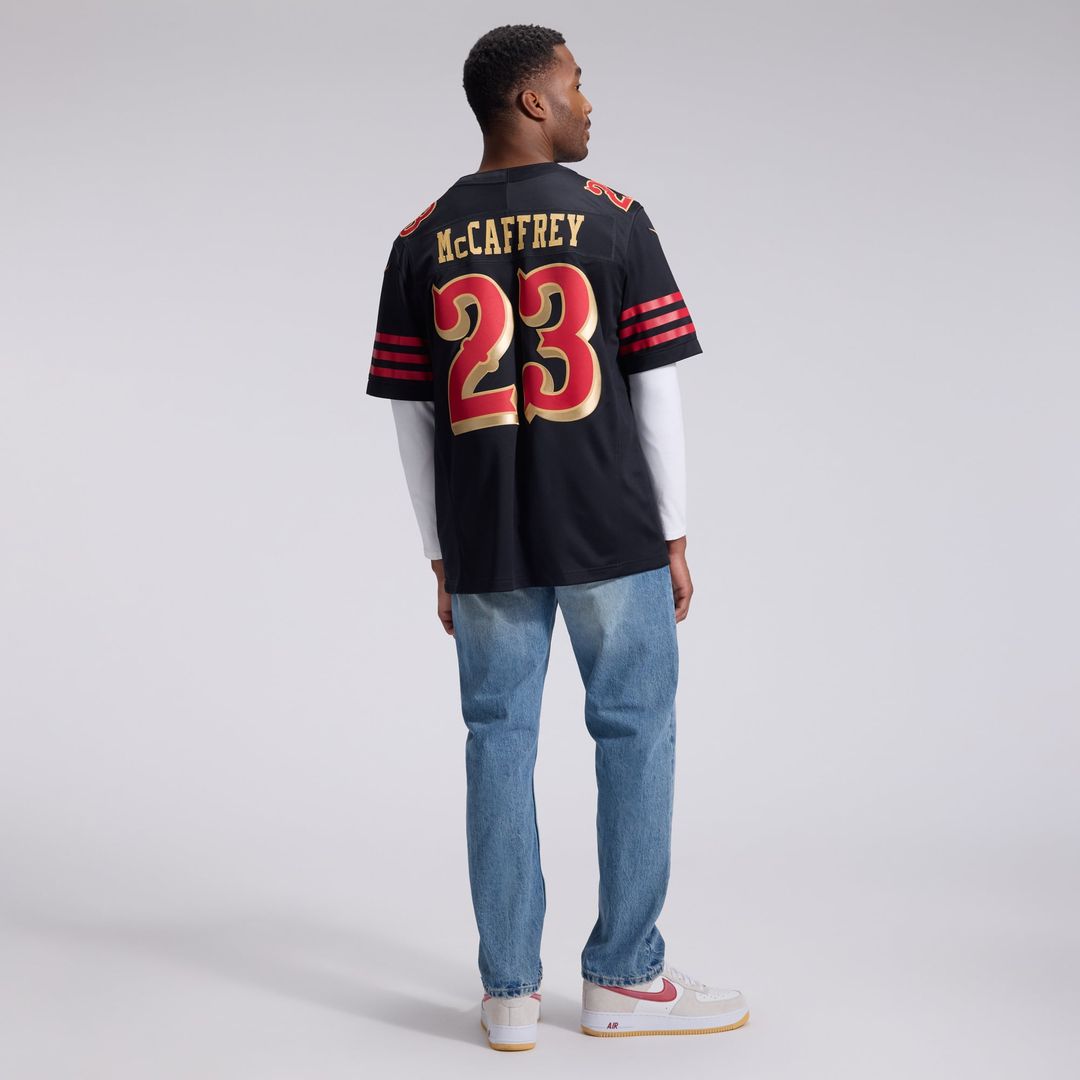 San Francisco 49ers Christian McCaffrey Nike Black product image 5