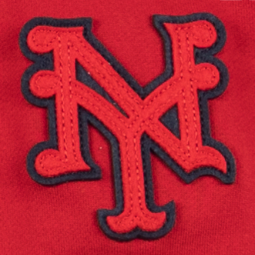 New York Cubans French Terry Script Hooded Sweatshirt product image 4, provided for visual reference and product detail