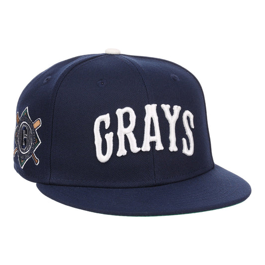 Homestead Grays NLB Flip Fitted Ballcap product image 1, provided for visual reference and product detail review