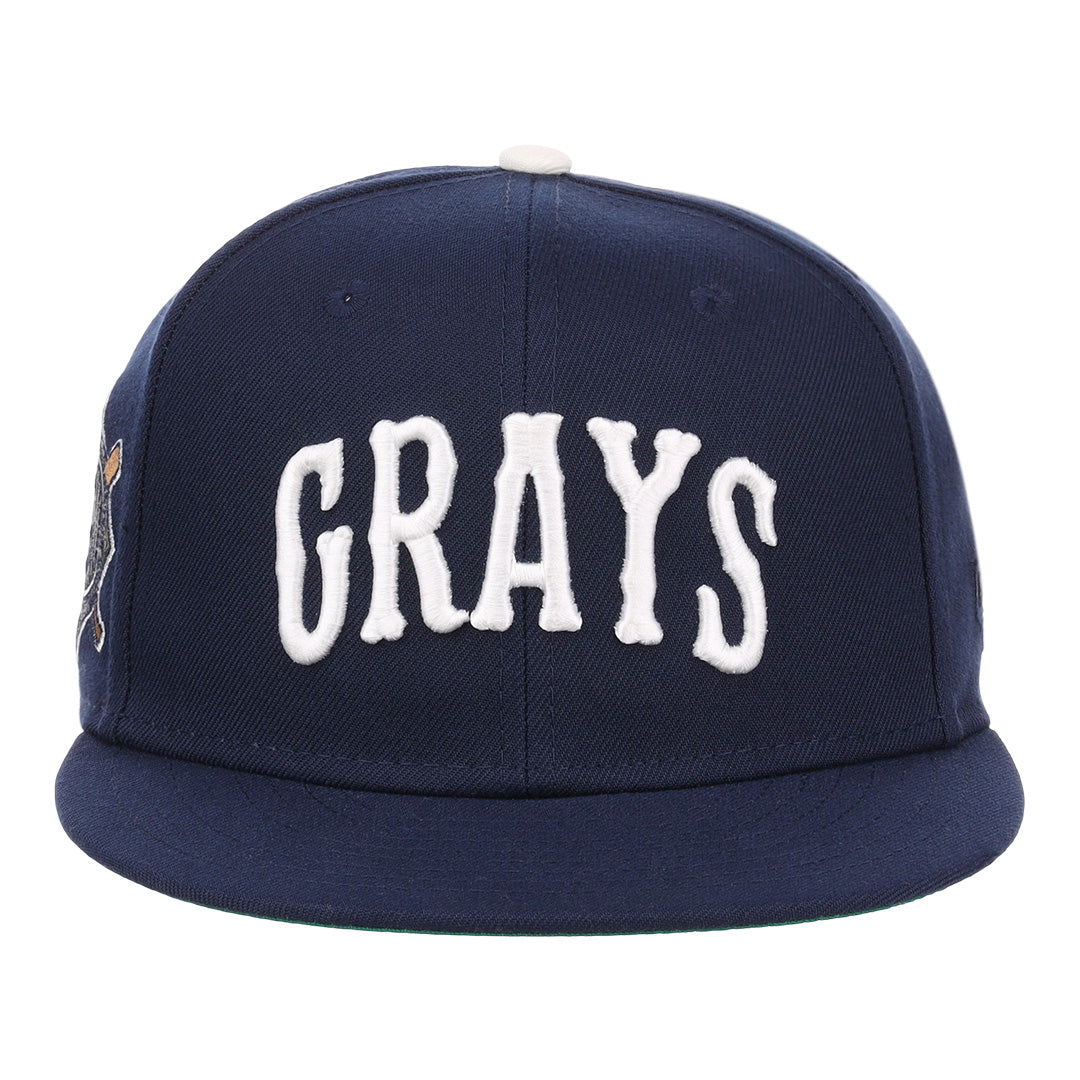 Homestead Grays NLB Flip Fitted Ballcap product image 2, provided for visual reference and product detail review
