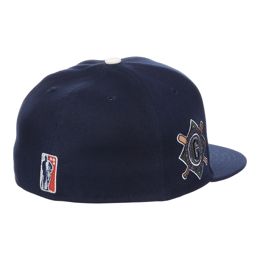Homestead Grays NLB Flip Fitted Ballcap product image 4, provided for visual reference and product detail review