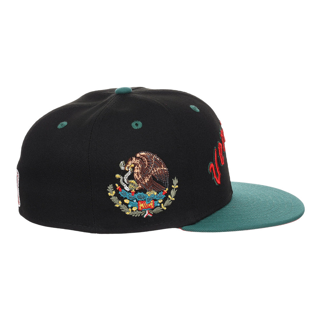Veracruz Azules NLB Flip Fitted Ballcap product image 3, provided for visual reference and product detail review