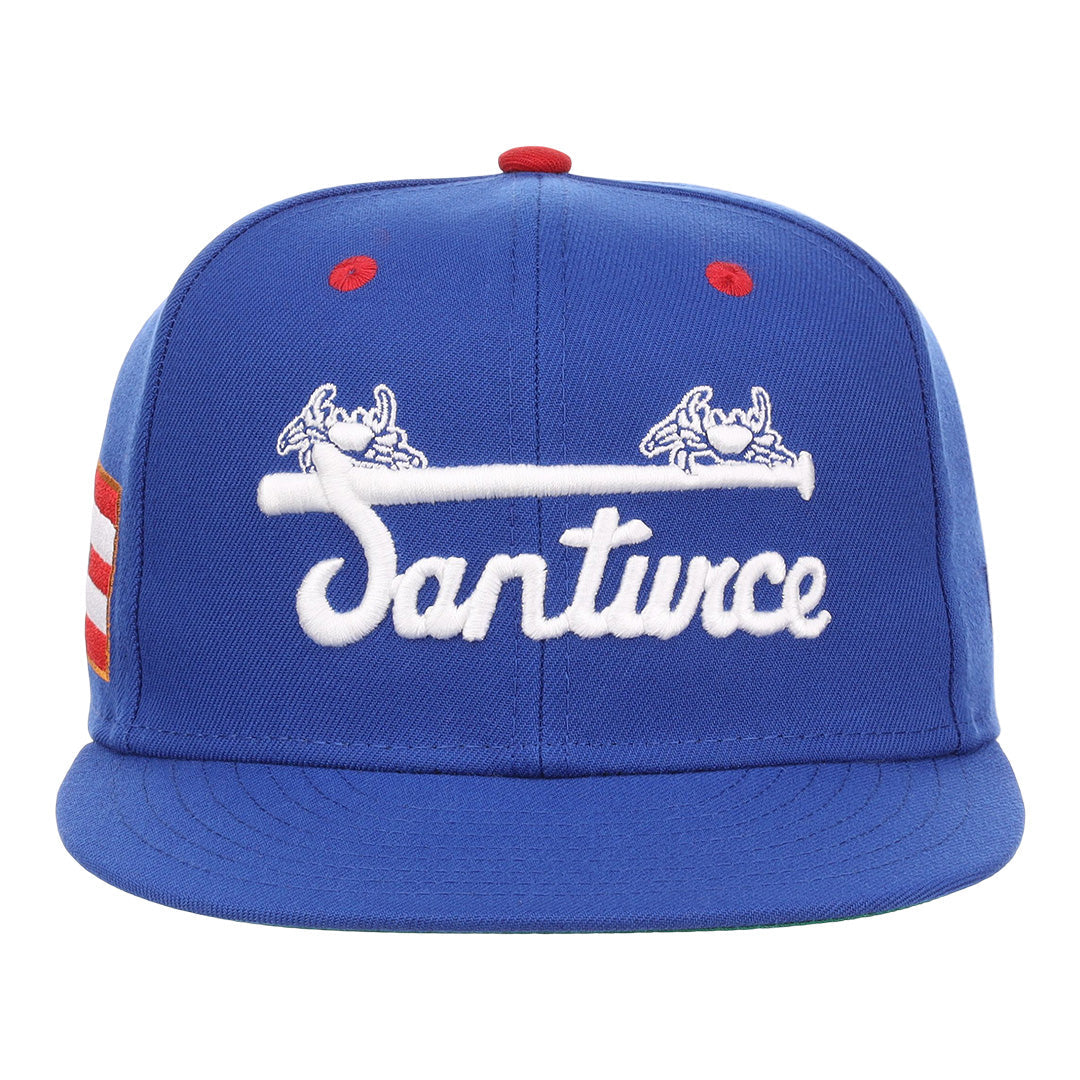 Santurce Cangrejeros NLB Flip Fitted Ballcap product image 2, provided for visual reference and product detail review