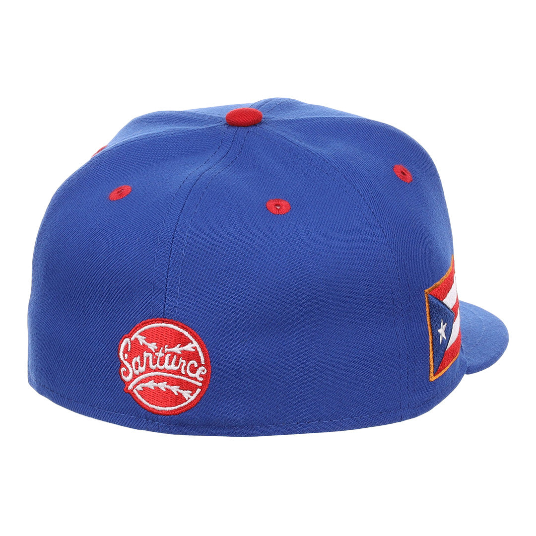 Santurce Cangrejeros NLB Flip Fitted Ballcap product image 4, provided for visual reference and product detail review