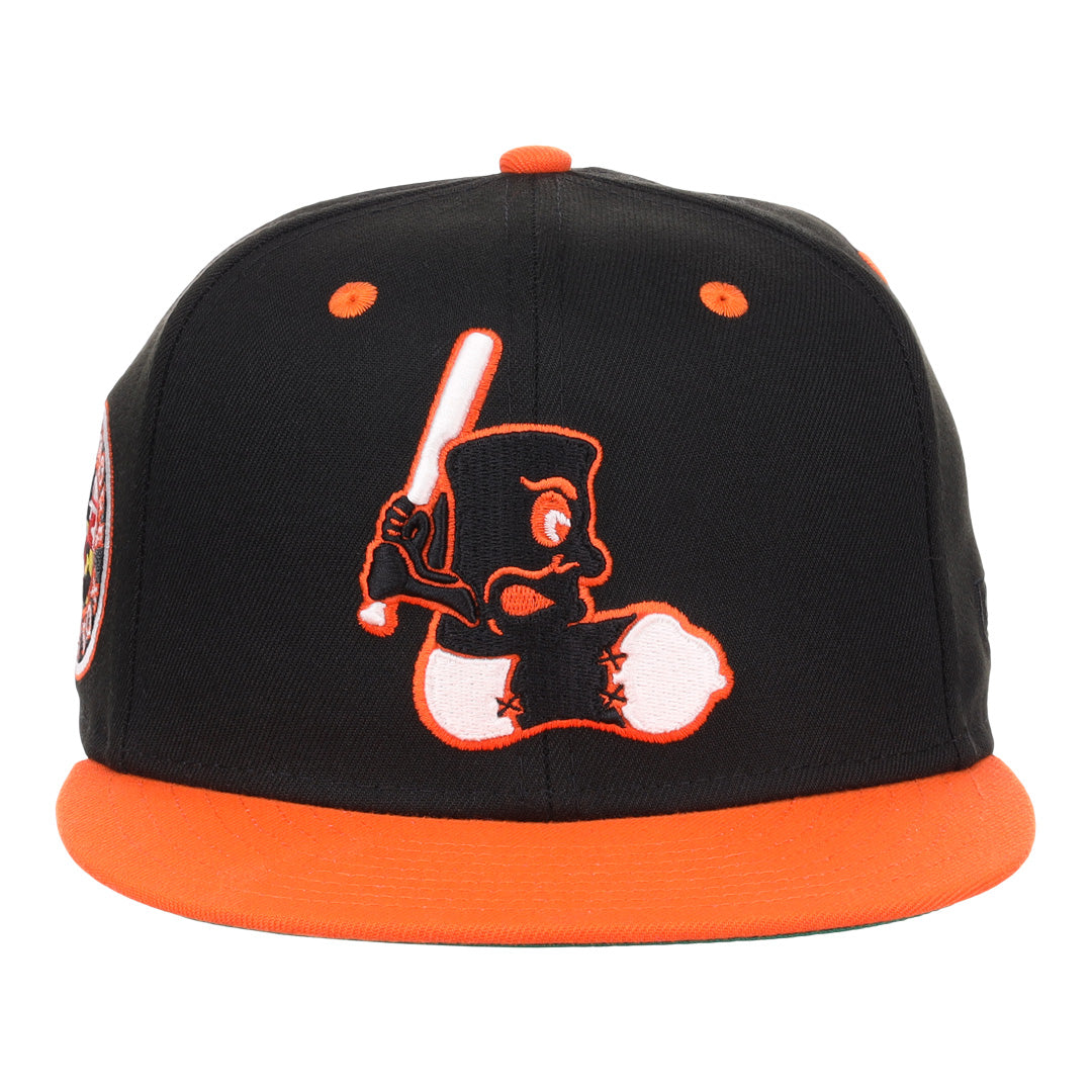 Baltimore Black Sox NLB Flip Fitted Ballcap product image 2, provided for visual reference and product detail review