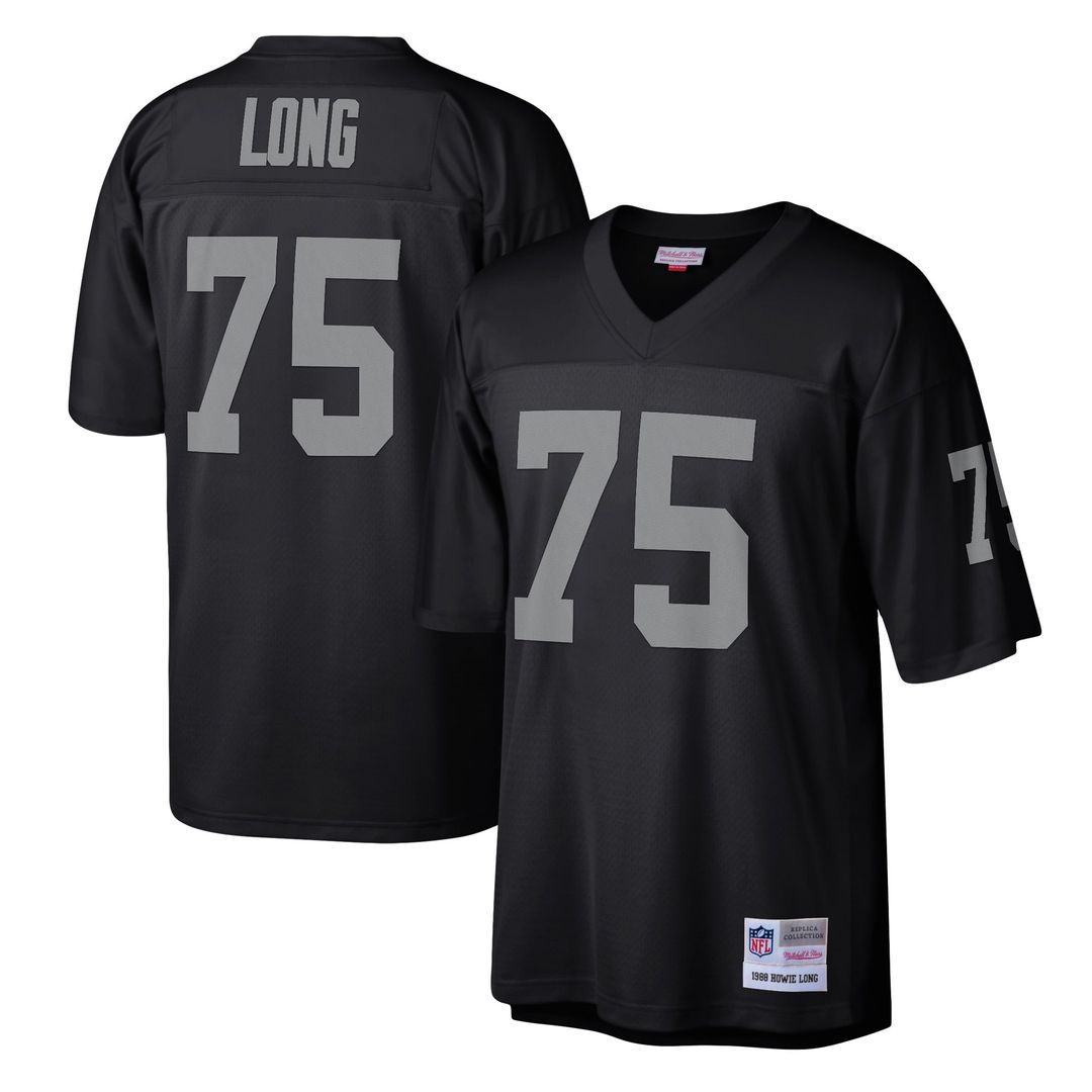 Las Vegas Raiders Howie Long Mitchell & Ness Black Legacy product image 1