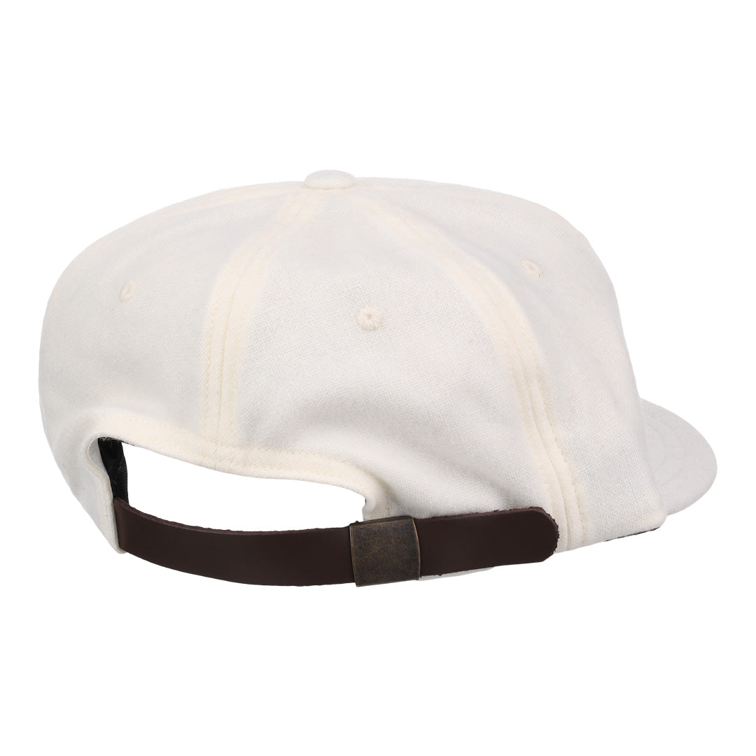 Cream Wool Vintage Ballcap product image 3, provided for visual reference and product detail review
