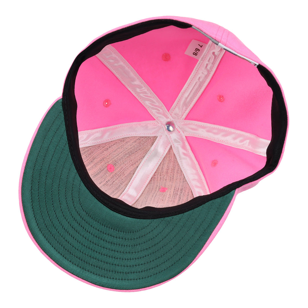 Pink Wool Vintage Ballcap product image 4, provided for visual reference and product detail review