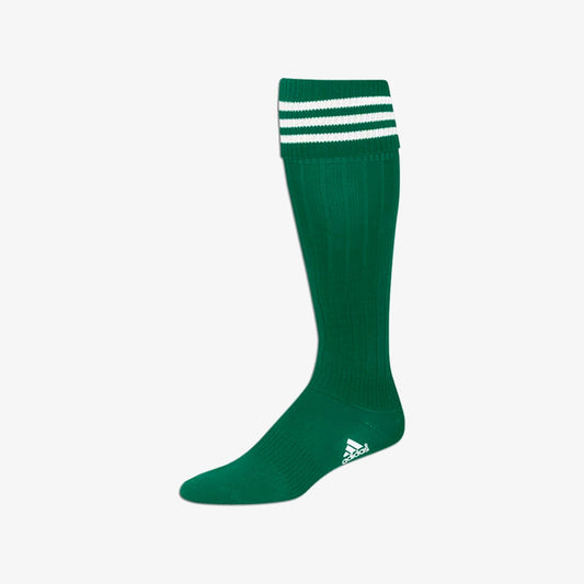 3-Stripe Soccer Sock Forest- XSmall product image 1, provided for visual reference and product detail review