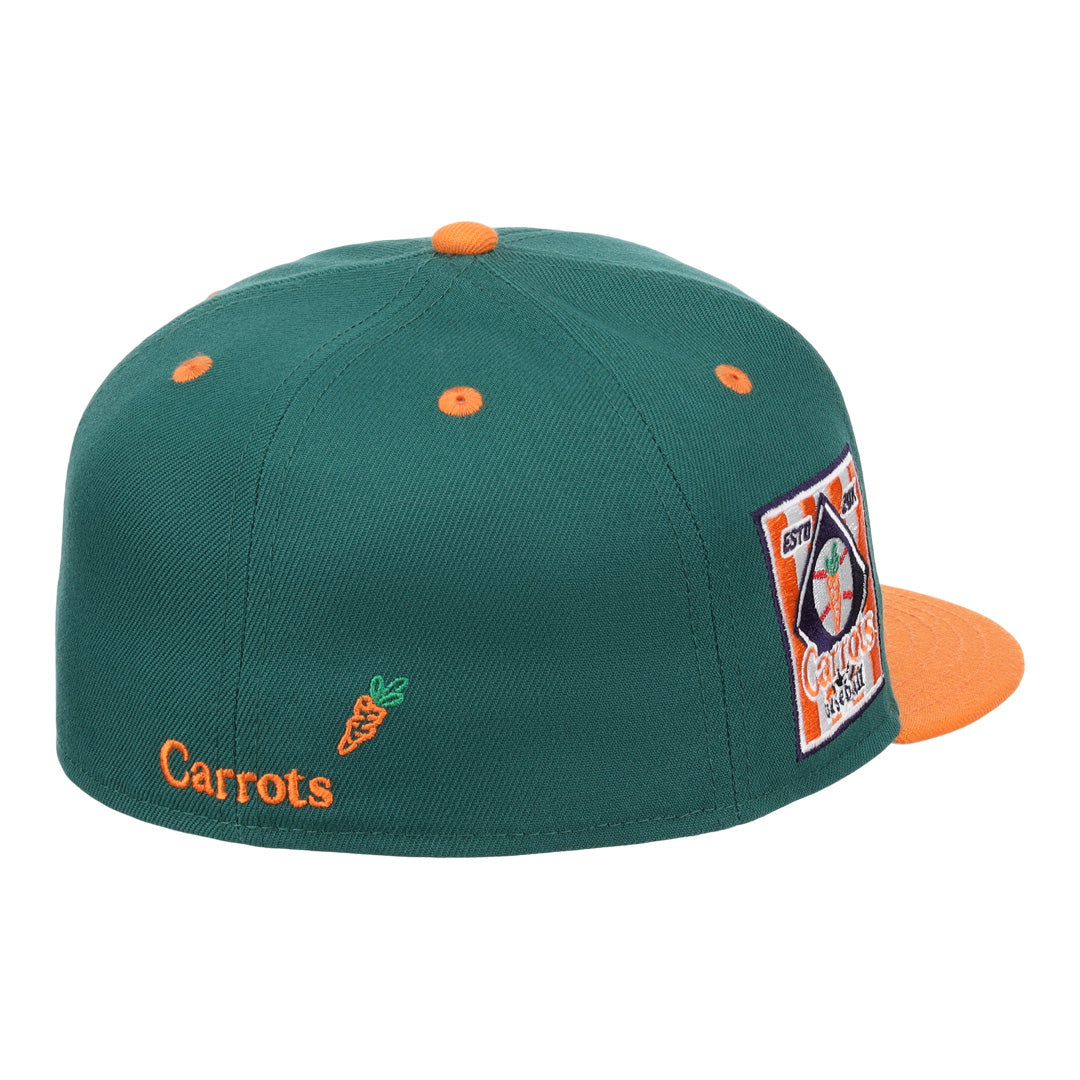 Carrots Arlington Heights Collection Logo Fitted Ballcap product image 2, provided for visual reference and product detail