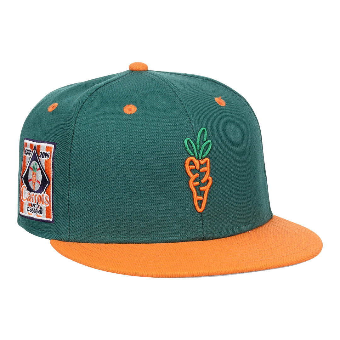 Carrots Arlington Heights Collection Logo Fitted Ballcap product image 4, provided for visual reference and product detail