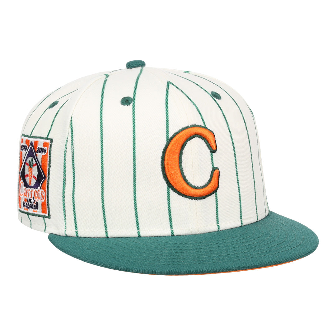 Carrots Arlington Heights Collection Pinstripe Fitted Ballcap product image 4, provided for visual reference and product