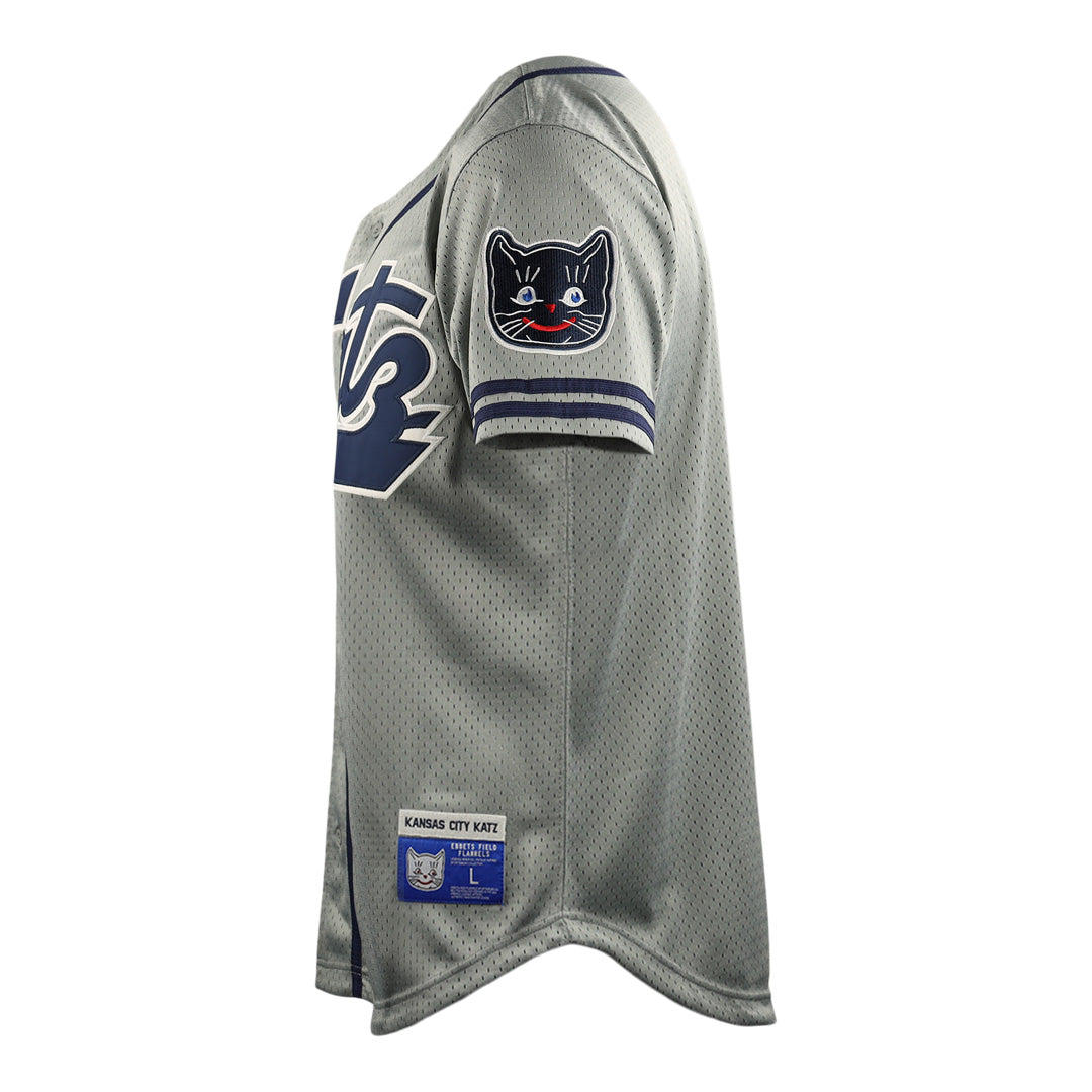 Kansas City Katz EFF DNA Replica Button-Up Mesh Jersey product image 3, provided for visual reference and product detail